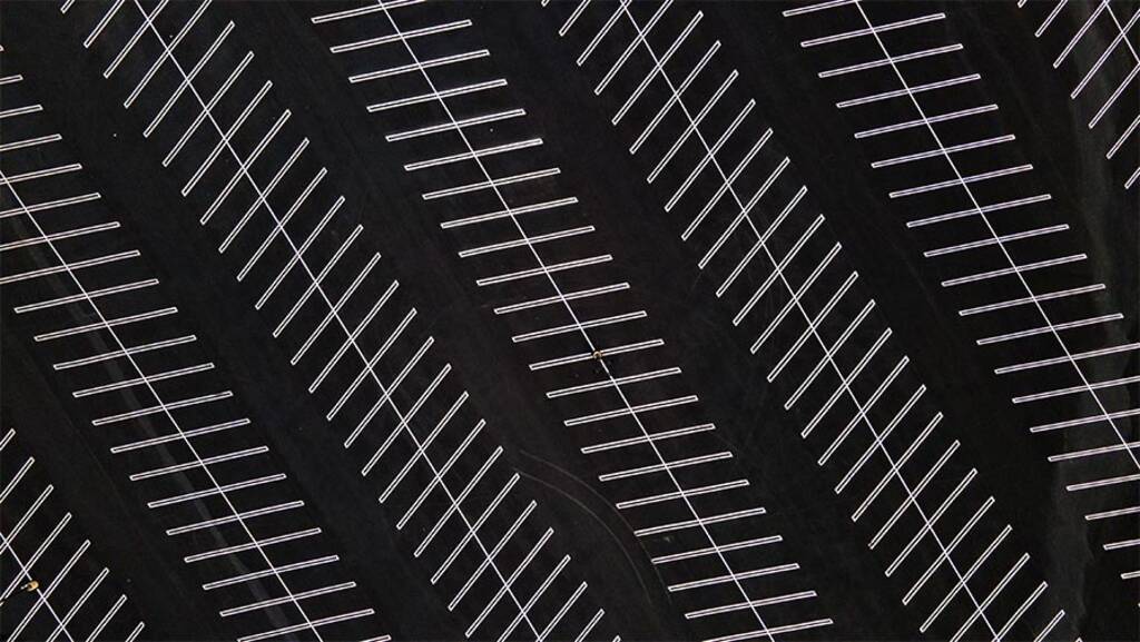 Parking Lot Aerial Drone