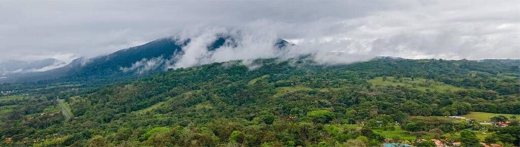 Volcano Mountain Fog